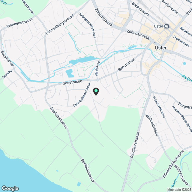 5.5 Zimmerwohnung in Uster - Karte