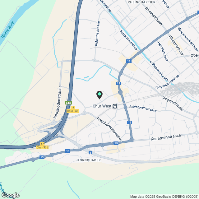 2.5-Zimmer-Wohnung in Chur (NEUBAU) - Karte