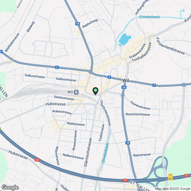 2.5-Zi. Wohnungen im Neubau "Perronimo" in Wil - Karte