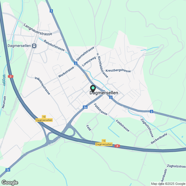 4.5 Zimmer-Wohnung im Zentrum Dagmersellen - Karte