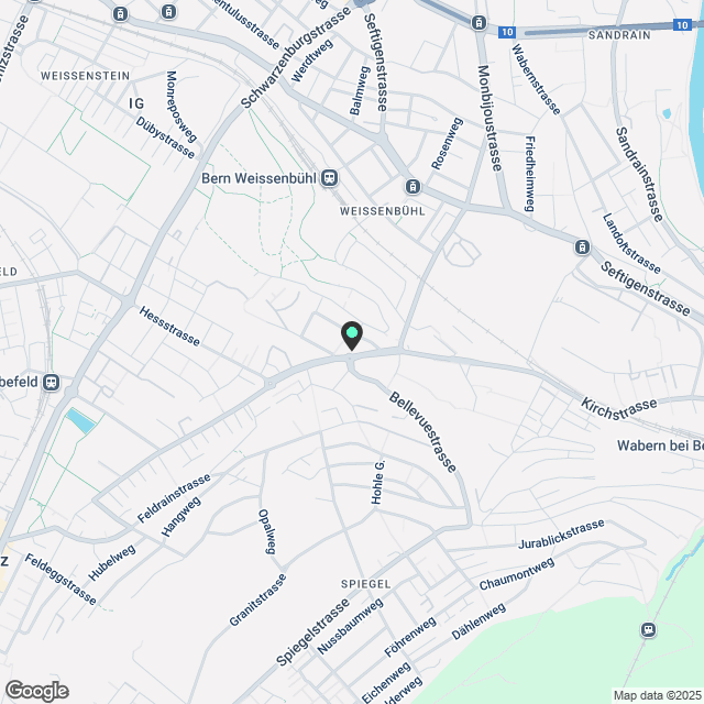 Erstvermietung 3.5-Zimmerwohnung in Liebefeld - Karte
