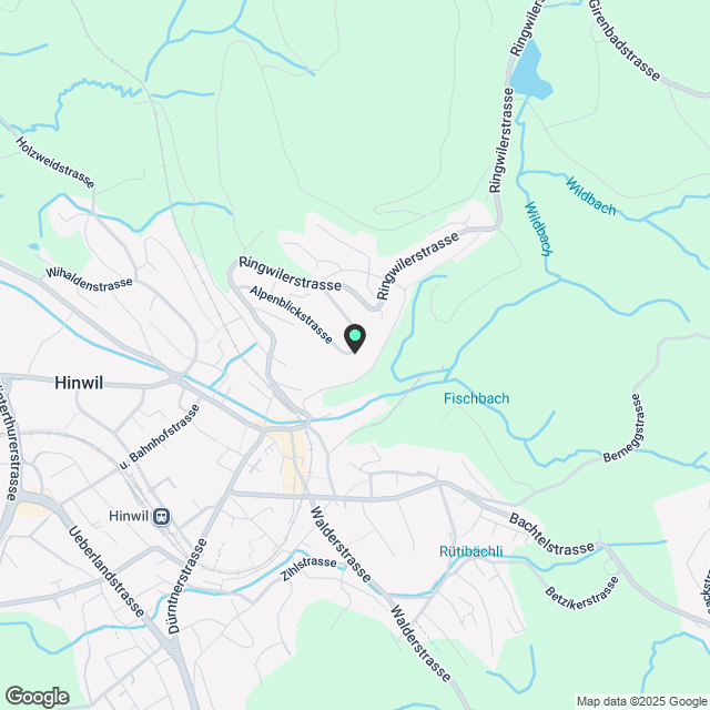 Hinblick Hinwil - Wohnen mit Stil - Karte