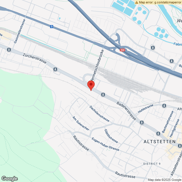 Hip Altstetten, 2.5ZW mit Keller & W/T, nah Markt, über Blueground - Karte