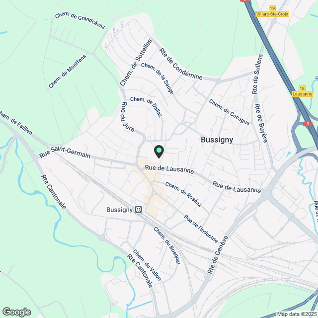 Zu ergreifen! Prächtige Wohnung in Bussigny! - Karte