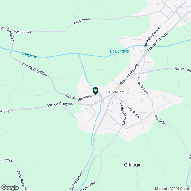 Prächtige 3,5-Zimmer-Wohnung mit Balkon in Farvagny-le-Grand - Karte