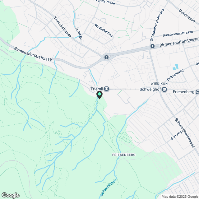 2 ½ Zimmer-Wohnung in Zurich mieten - Karte