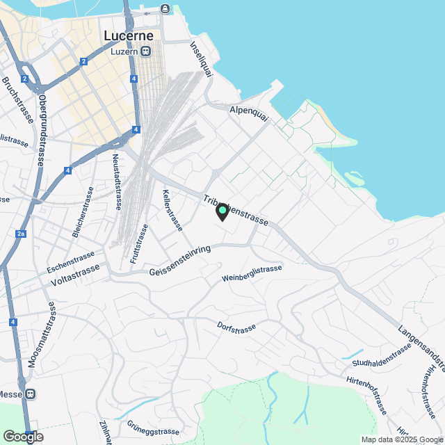 Ankündigung 3.5-Zimmer-Mietwohnung in Luzern - Karte