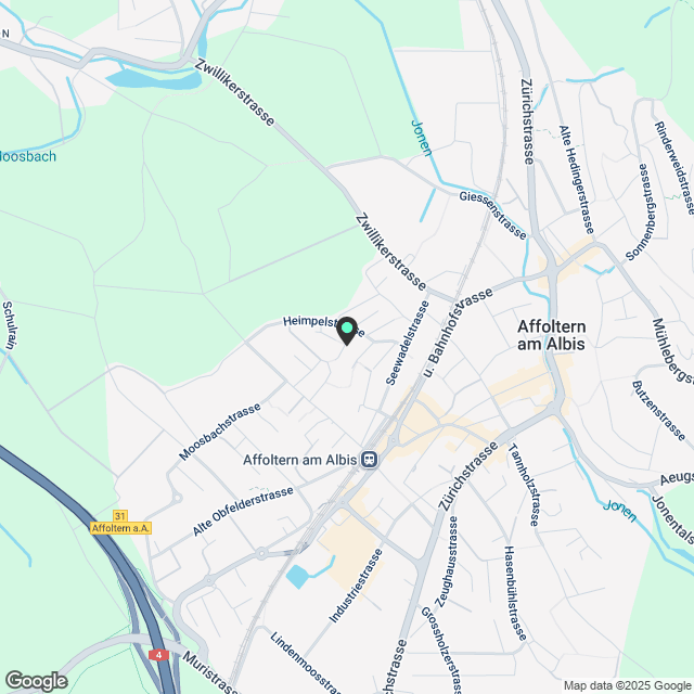 3½-Zimmer-Attikawohnung - Karte