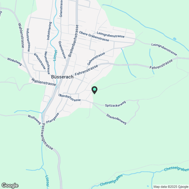 Charmante 2.5-Zimmer-Wohnung in Büsserach, Kanton SO - Karte