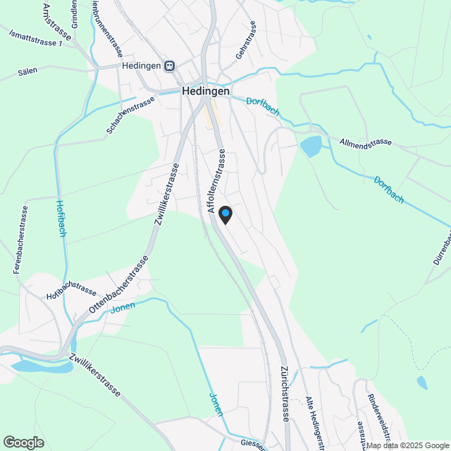 Acquamarina 4.5-Zimmer Wohnung in Hedingen - Karte