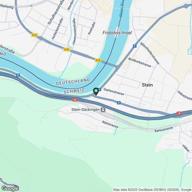 Einzigartige und Moderne 2.5-Zimmer-Duplexneubauwohnung (Nr. 17) - Karte