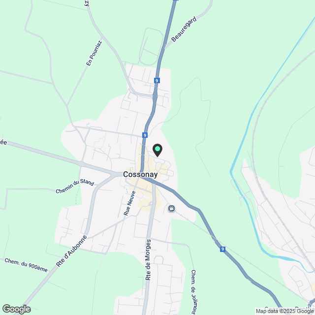 Prachtiges neues Loft in Cossonay-Ville - Karte
