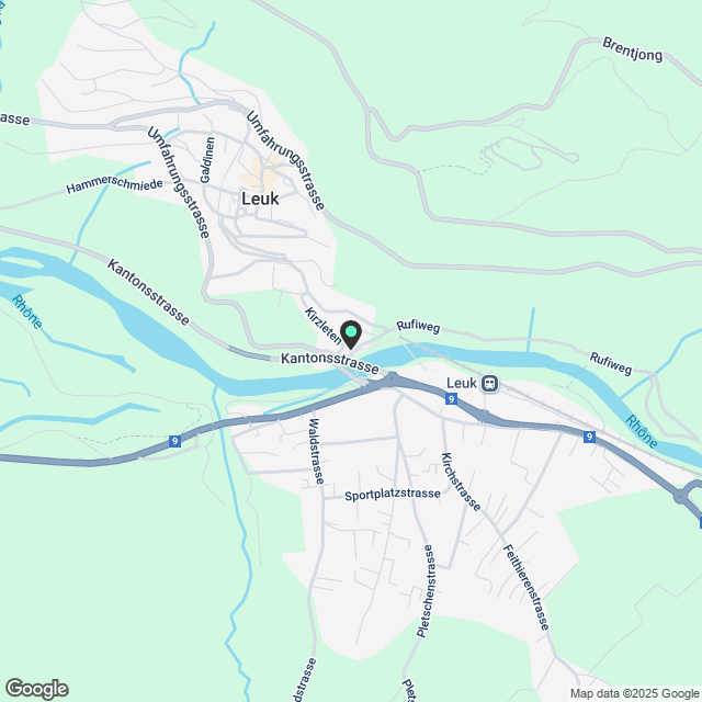3 ½ Zimmer-Wohnung in Susten mieten - Karte