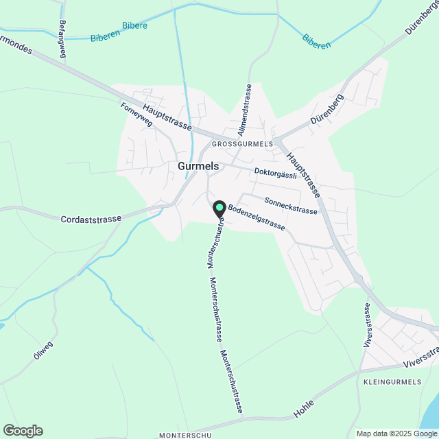 3 ½ Zimmer-Attikawohnung in Gurmels mieten - Karte