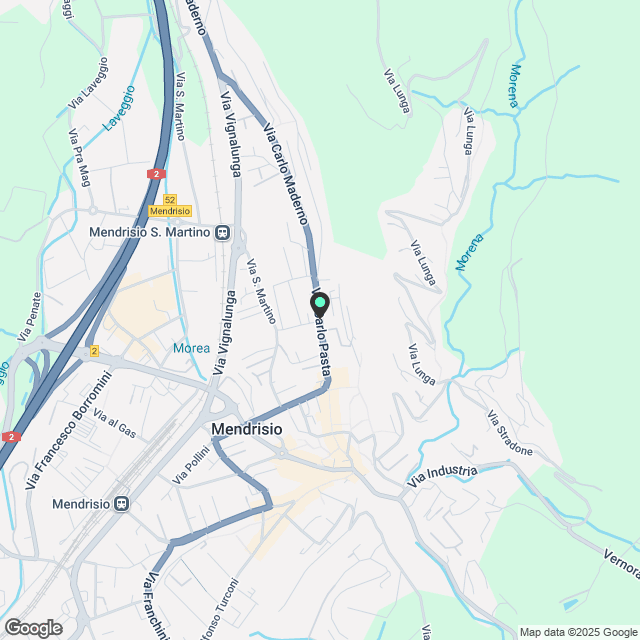 2,5 Zimmer in Erstbezug in Mendrisio - Karte