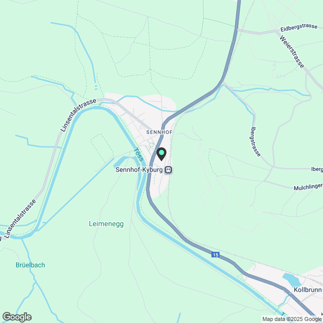 3 ½ Zimmer-Wohnung in Sennhof mieten - Karte