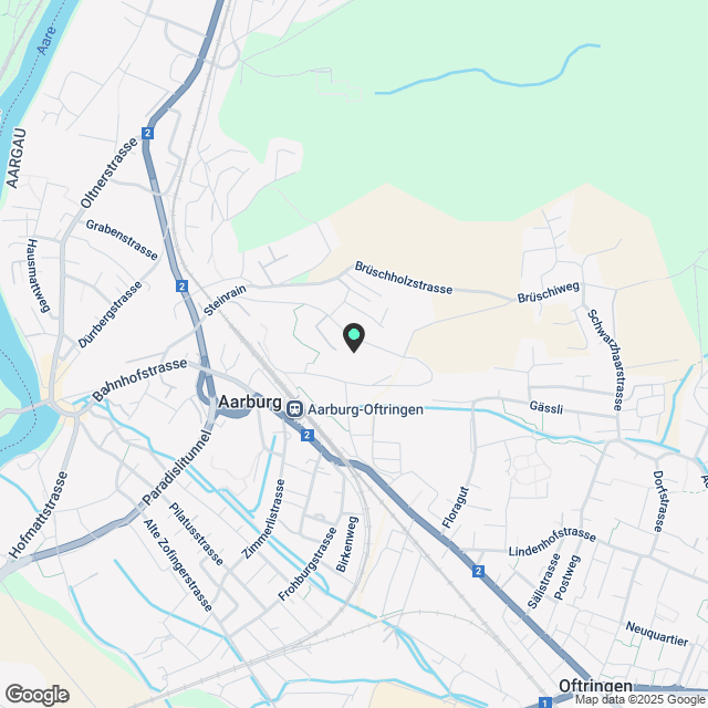 4 ½ Zimmer-Wohnung in Aarburg mieten - Karte