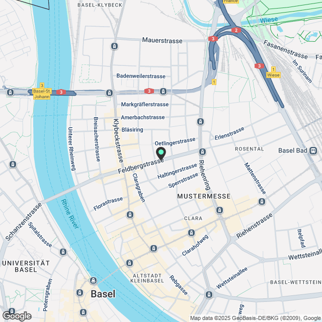 1 Monat GRATIS - Erstvermietung nach Teilsanierung - Ihre neue Wohnung im Herzen von Basel - Karte