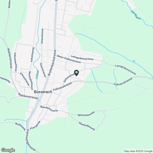 Moderne Wohnung mit Aussicht ins Grüne - Karte