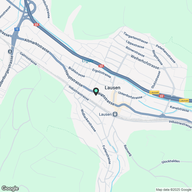 1 ½ Zimmer-Wohnung in Lausen mieten - Karte