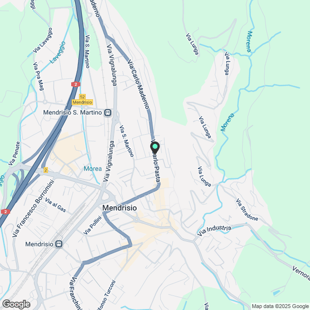 2 ½ Zimmer-Wohnung in Mendrisio mieten - Karte