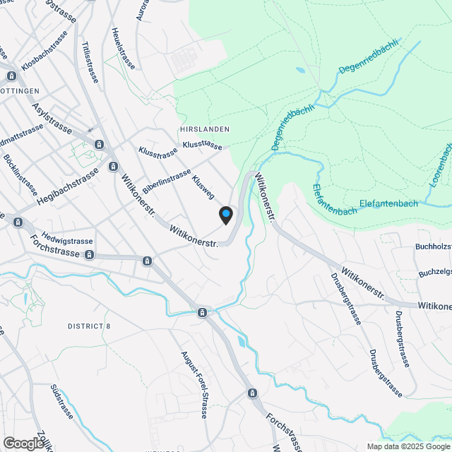 Splendid Houses II - Zürich - Karte