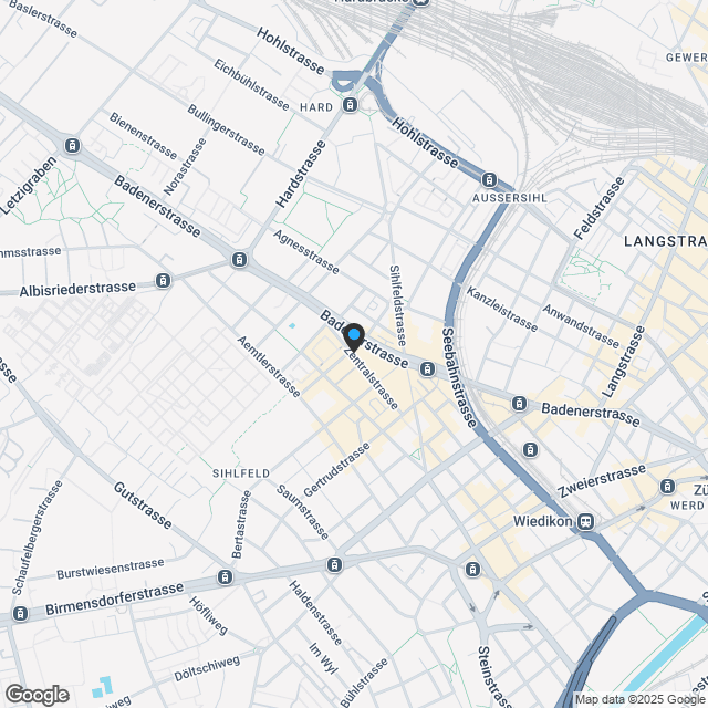 MARTA - Eigentumswohnungen im Kreis 3 in Zürich - Karte