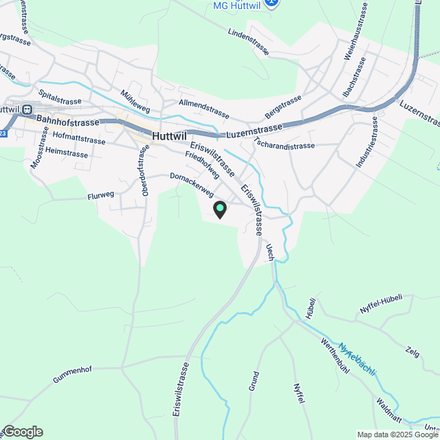Moderne 4.5-Zimmer-Attikawohnung in Huttwil - Karte