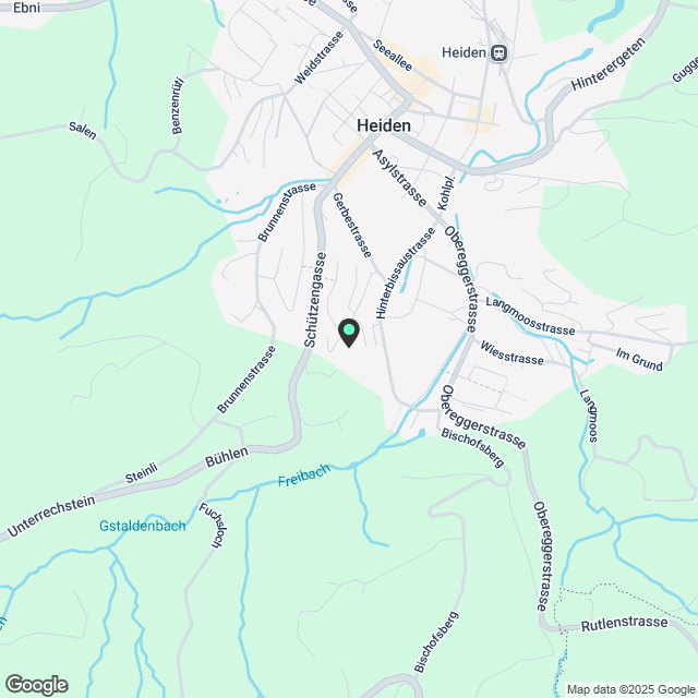 Neubauwohnung Heiden Erstbezug - Karte