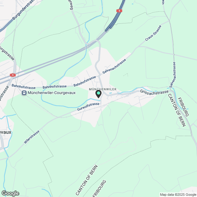 4 ½ Zimmer-Haus in Münchenwiler mieten - Karte