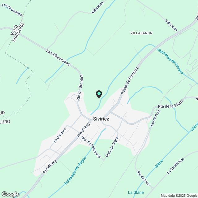 4 Zimmer-Haus in Siviriez mieten - Karte