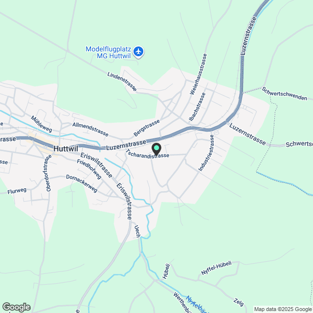 Erstbezug der wunderschönen Attikawohnung in Huttwil ... - Karte