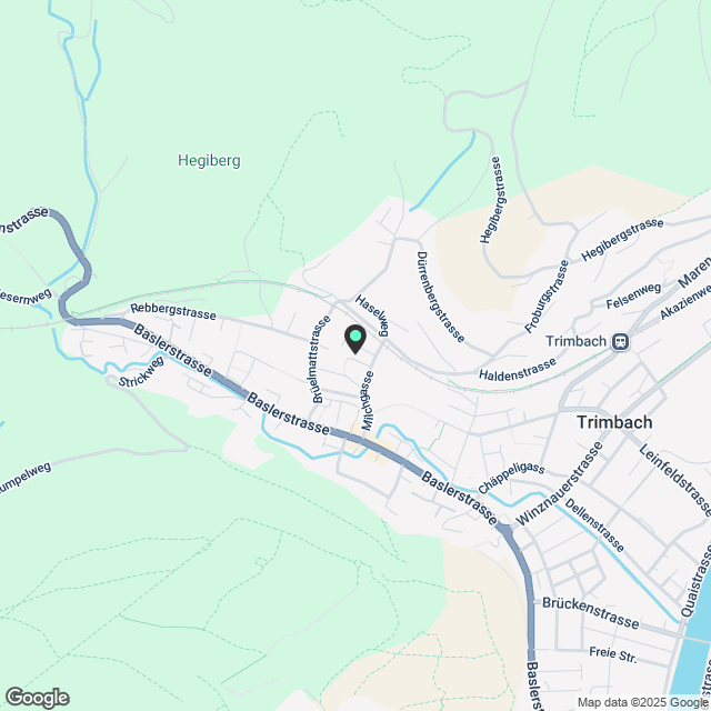 Moderne 2.5-Zimmer-Neubau-Wohnung mit Balkon in Trimbach - Karte