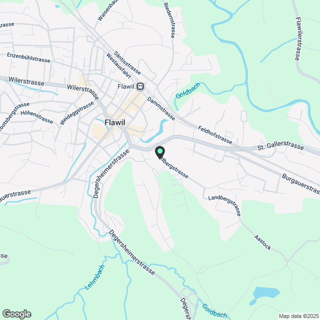 3.5-Zimmer-Attikawohnung in Flawil - Karte