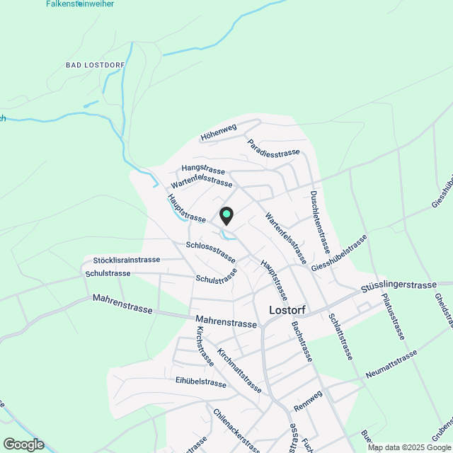 Ruhige 4.5 Zimmerwohnung zu vermieten - Karte