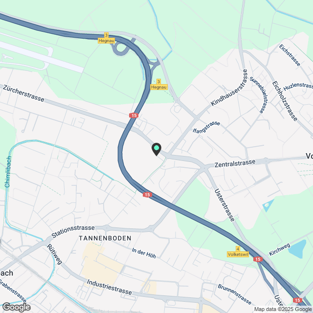 Moderne 2.5-Zimmer-Dachwohnung in Volketswil - Neubau 2025 - Karte