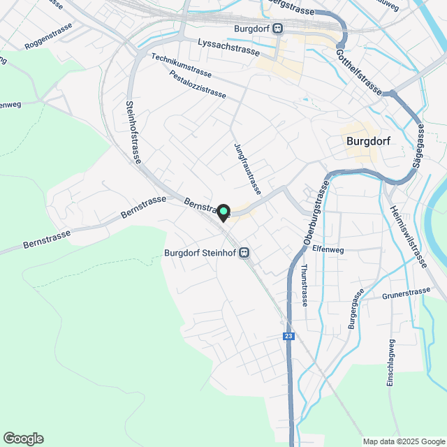 Erstvermietung: Überbauung "Q34" in Burgdorf - Karte