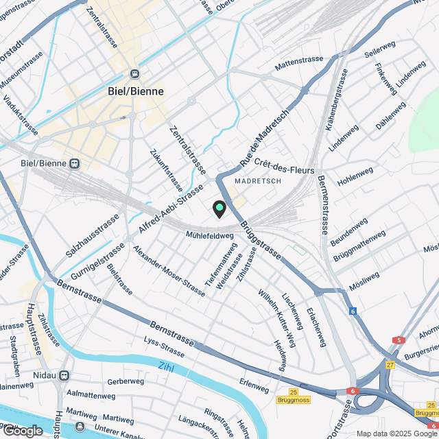 Vollmöbliertes BASIC Apartment - 25 m2 - Karte