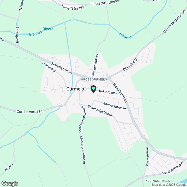 4 ½ Zimmer-Wohnung in Gurmels mieten - Karte