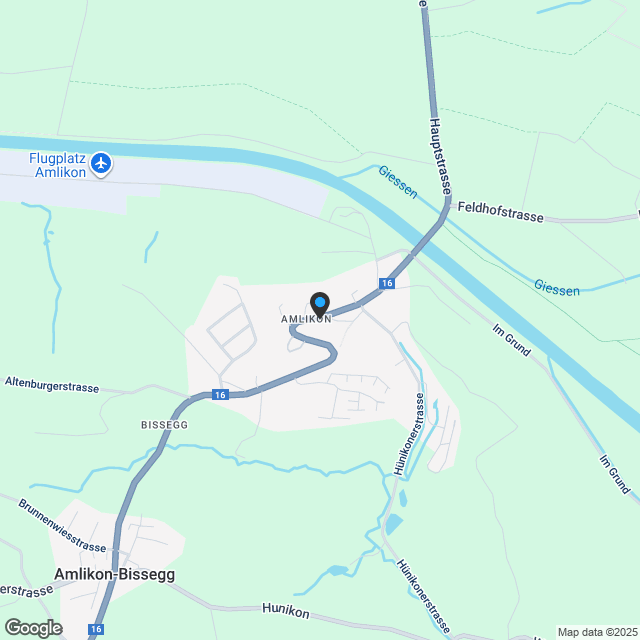 gemütliche 3½-Zimmer-Dachwohnung - Karte