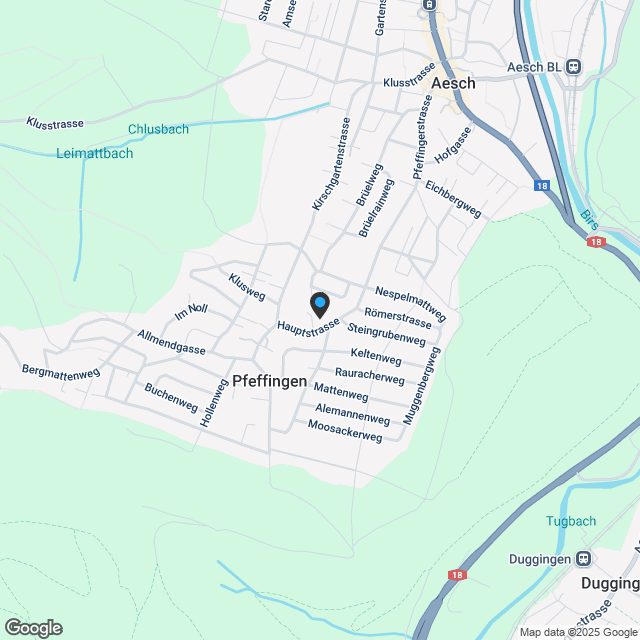 2.5 Zimmerwohnung - Karte