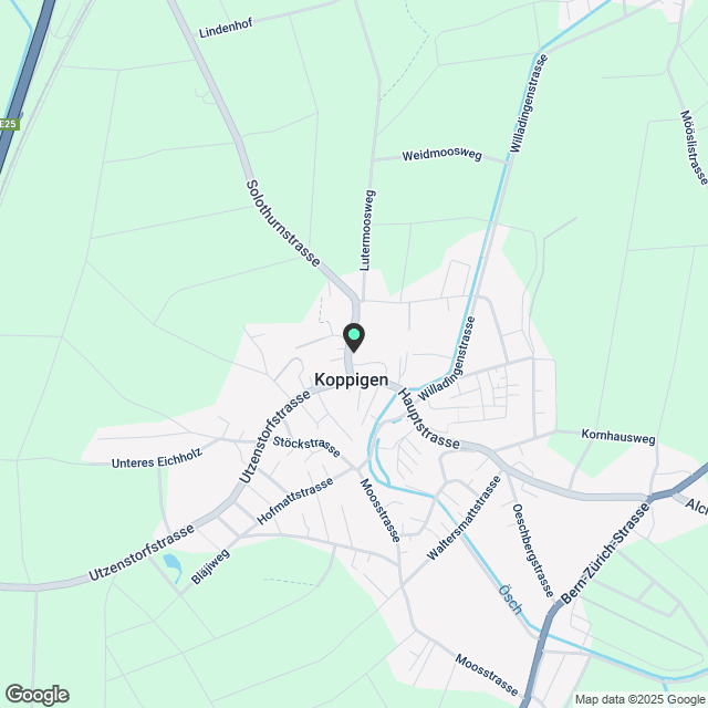 Hochwertige Neubau-Wohnungen im Herzen von Koppigen - Zur Miete! - Karte
