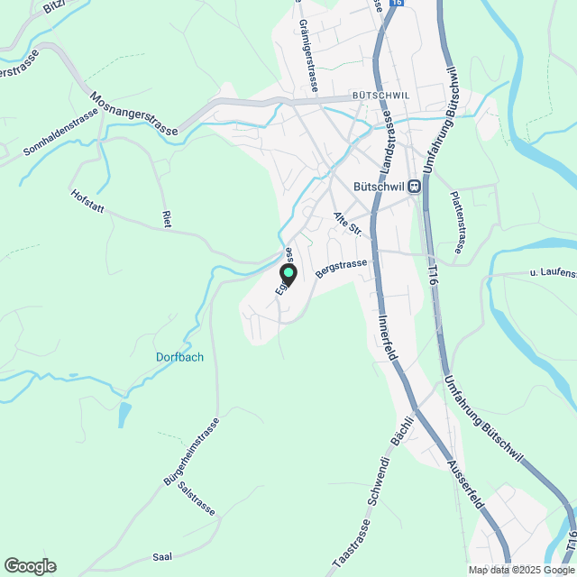 3.5 Zimmer, 80 m², 2. Stock - Karte