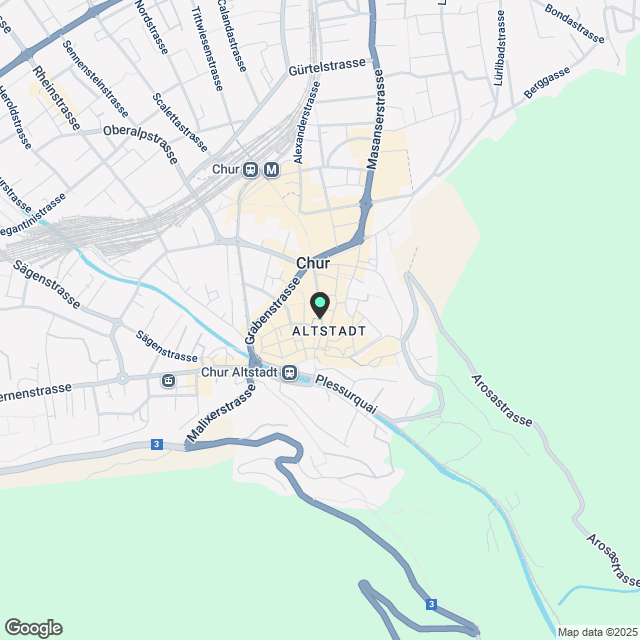 Frisch sanierte 1.5 Zimmer Wohnung mit Loft-Charakter - Karte