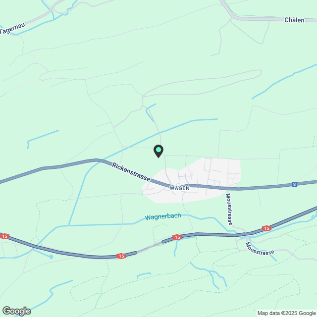 Erstvermietung nach Komplettsanierung: 4.5-Zimmer-Wohnung mit Balkon in Wagen - Karte
