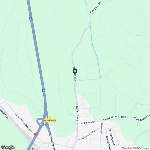 Moderne 2.5-Zimmer-Dachwohnung in Bülach mit grosser Terrasse - Karte