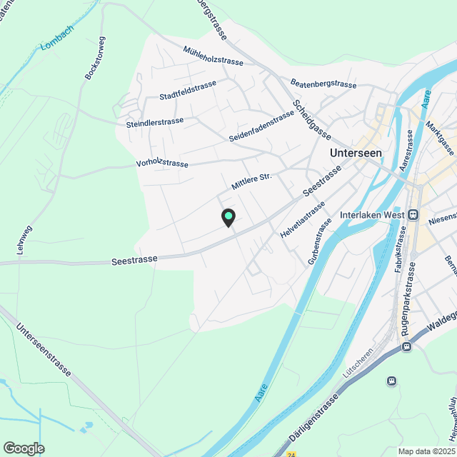 Heimelige 2.5 Zimmerwohnung zu vergeben - Karte