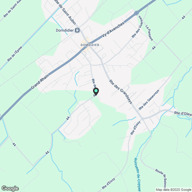 Appartement in Domdidier - Karte