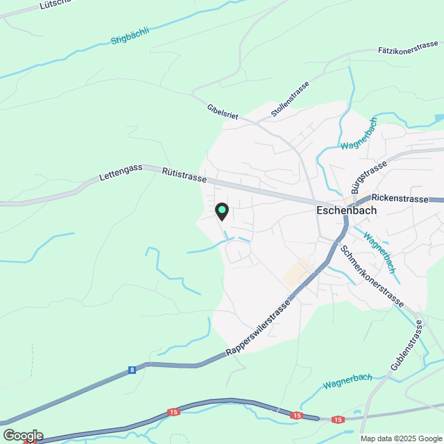 3.5-Zimmer-Neubau-Attikawohnung in Eschenbach SG - Karte