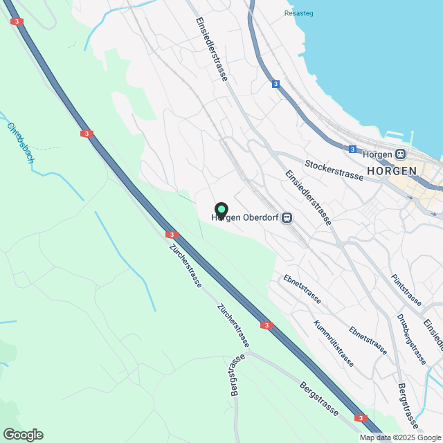 Moderne 4.5-Zimmerwohnung in Horgen Oberdorf - Karte